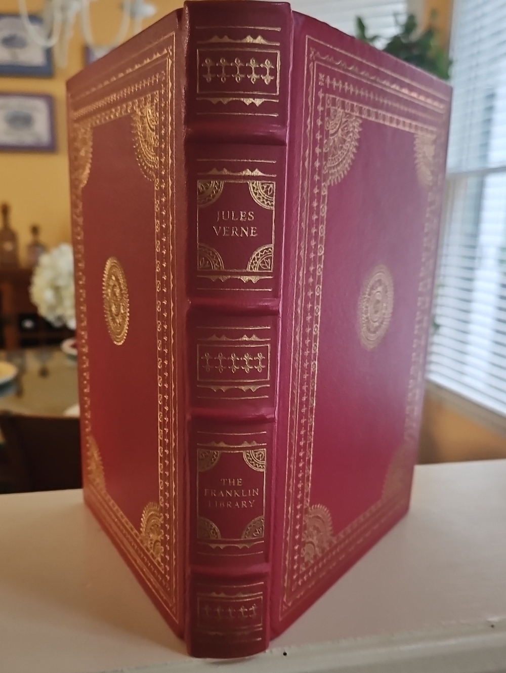 1985 Limited Edition of Jules Verne's Around the World in Eighty Days.